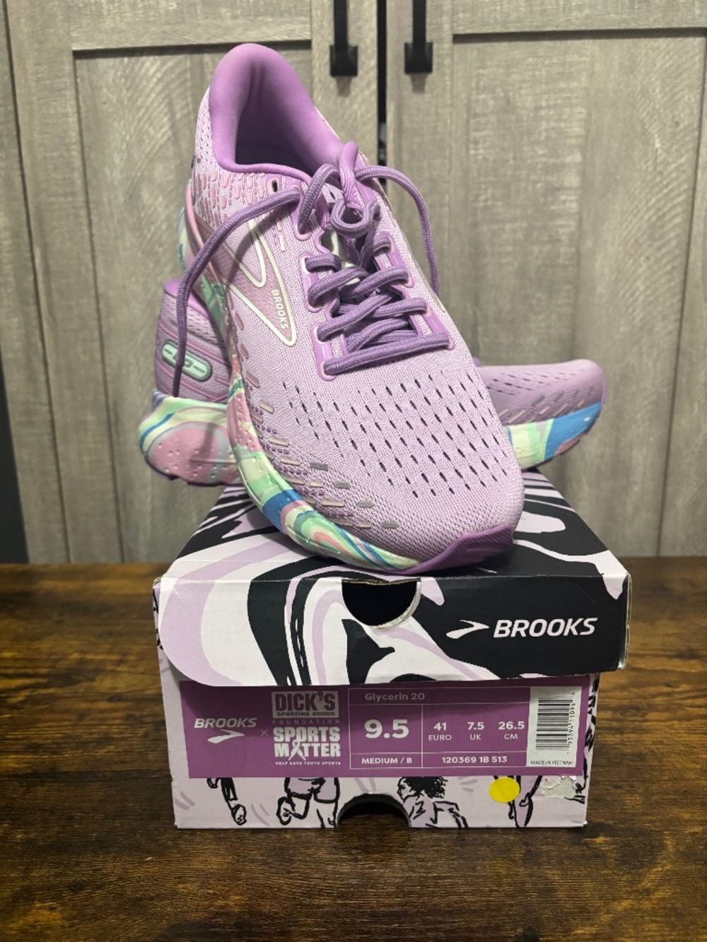 Women's Brooks Glycerin 20 Empower Her limited edition size 9.5 shoes